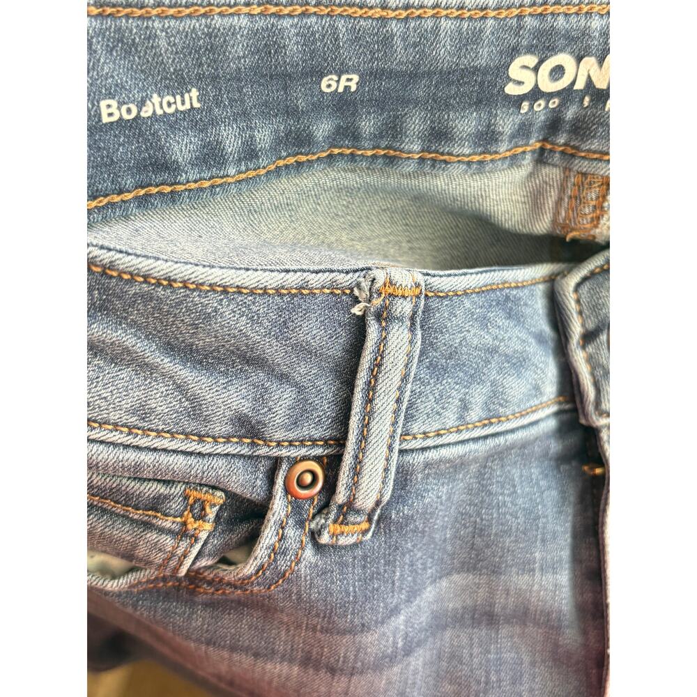 Sonoma Bootcut Jeans 6 6R Medium Wash Denim - Picture 2 of 5